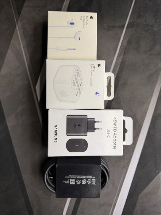 Iphone orginal adapter + Samsung