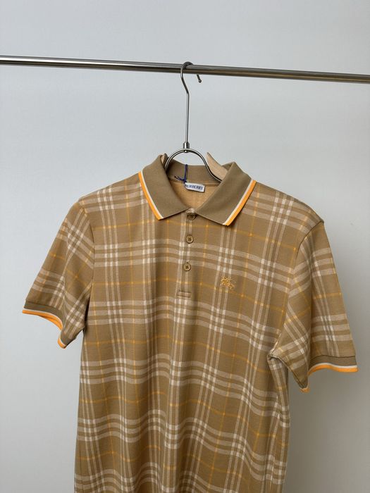 Мъжка тениска поло яка Burberry