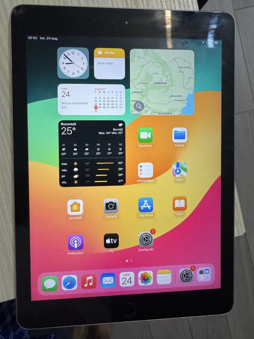 Ipad generatie 6 de 128 gb , sticla sparta