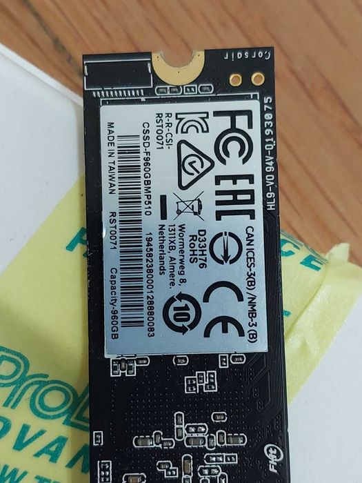 960GB M.2 NVMe Corsair T-Force MP510 , 1TB