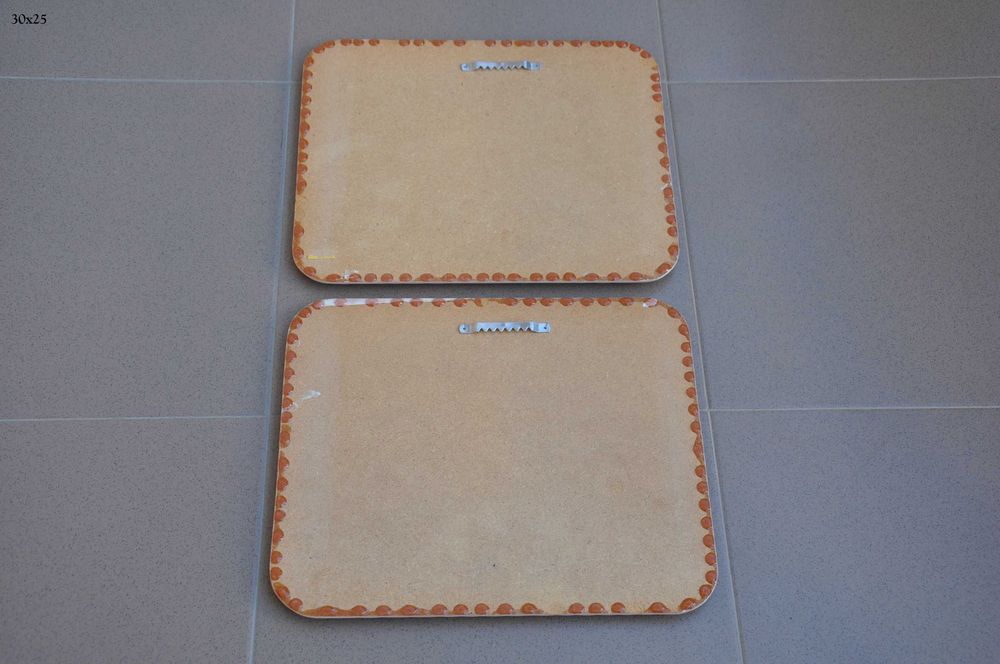 Tablou pictura peisaj ceramica