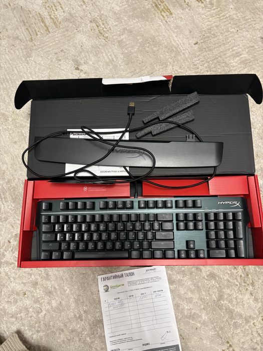 клавиатура HyperX Alloy MKW100