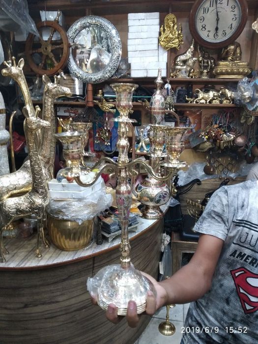 Посуда Этажерки из Индии , металл бронза Новое в наличии