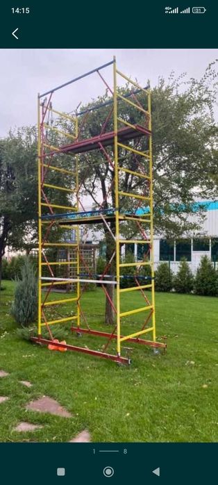 Леса, вышка передвижная