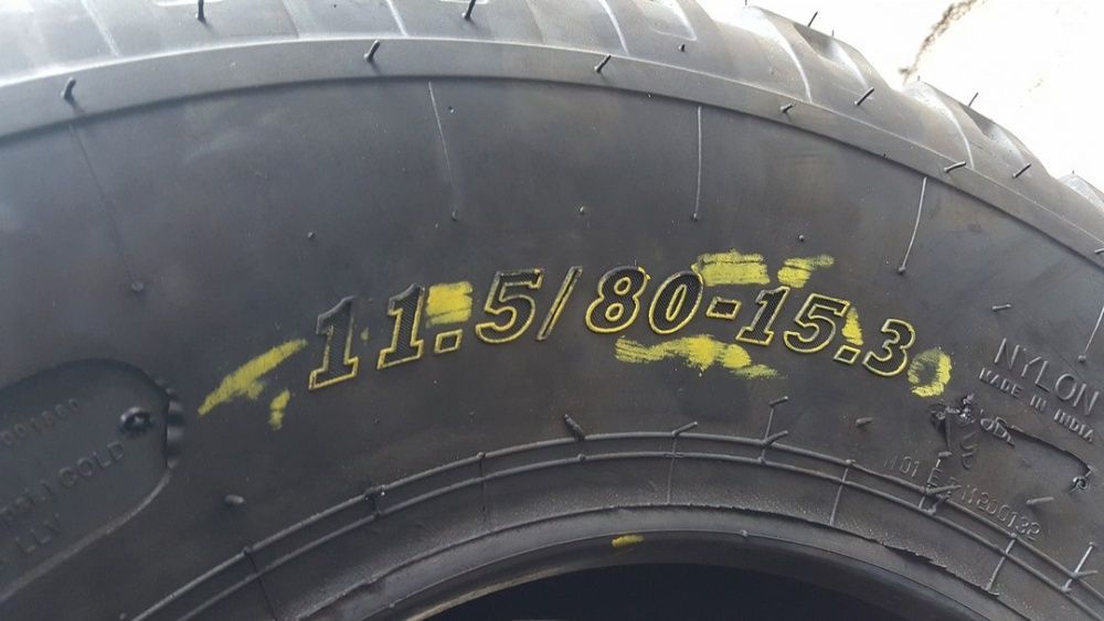 11.5/80-15.3 MRL 14 PLY cauciucuri noi pentru prese remorci miguri