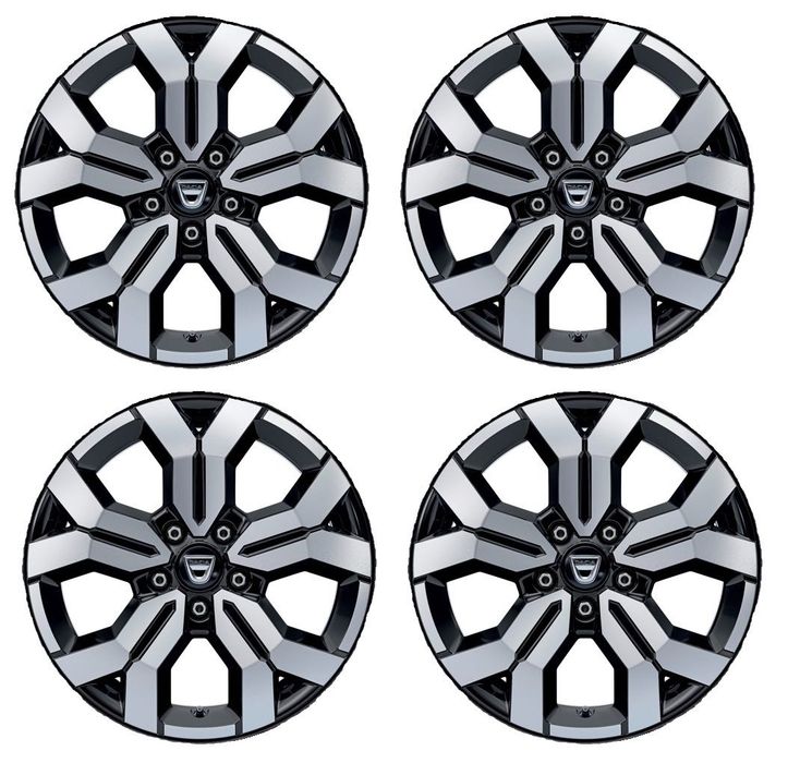 Set 4 Jante Aliaj Originale Tergan Dacia Duster II (17″) - 403005180R