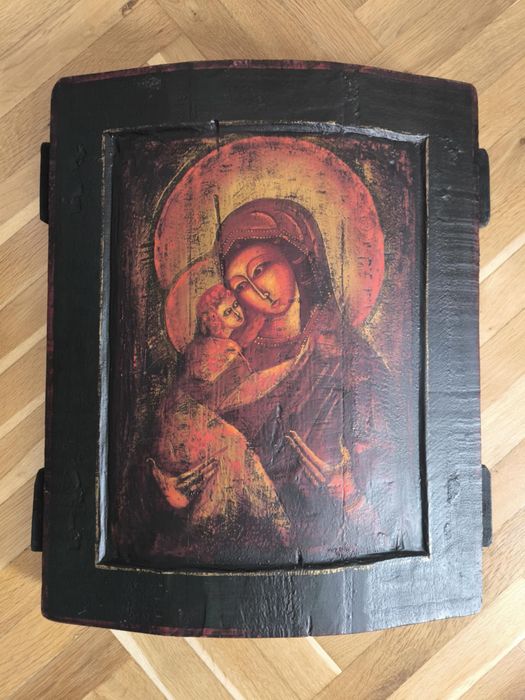 икона Богородица ръчна живопис