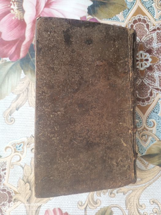 Carte religioasa din 1723 foarte rara coperti piele