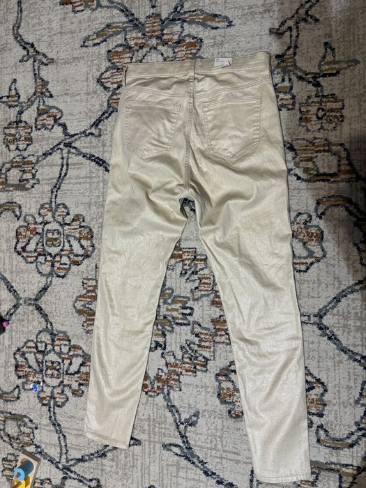 Blugi aurii cu fir stralucitor Esprit 38