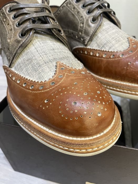 Мужские броги Santoni