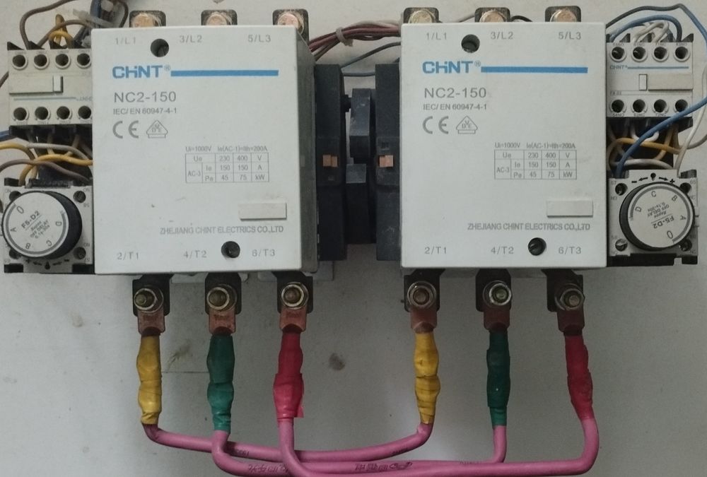 Контакторы CHINT NC2-150.  б/у