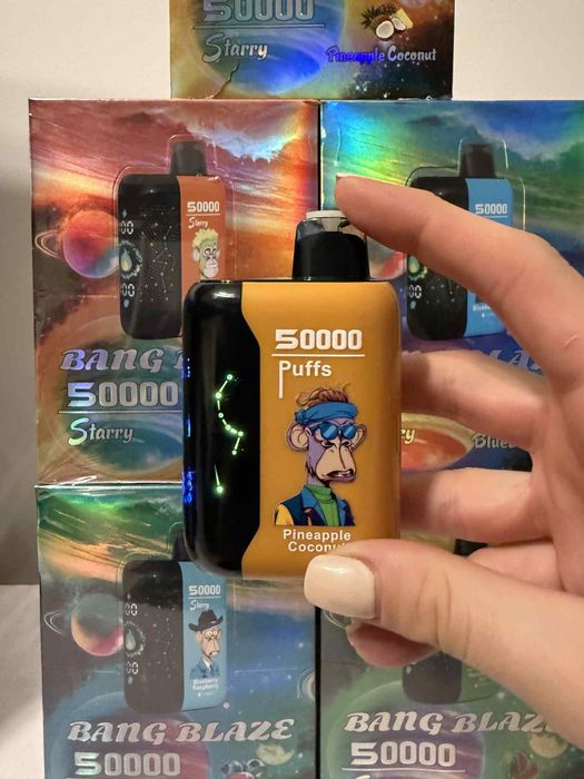 Vape Bang 50.000 pufuri display reîncărcabil arome fructate