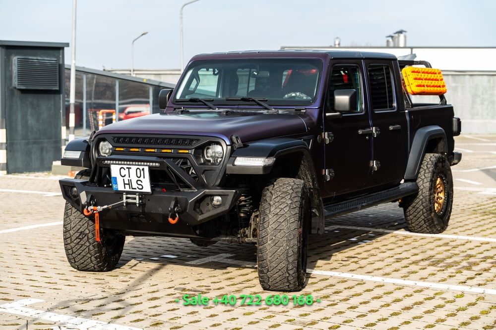 JEEP GLADIATOR 3.6 Benzină 2019, pregătit pentru overlanding/SCHIMB