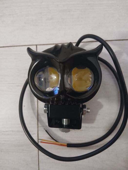 Led tip bufnita lumina alba gabena a.t.v. surron  scuter 12 V