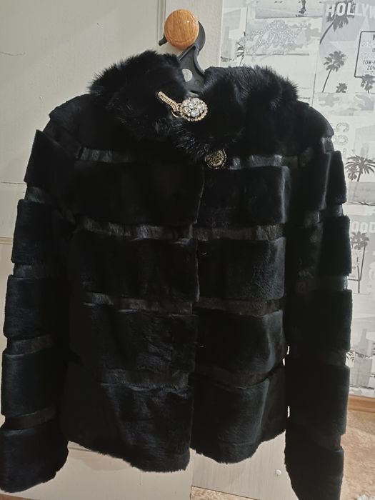 Продам шубу автоледи кролик+ норка