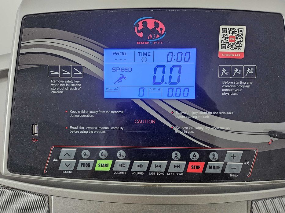 Banda de alergat electrica BodyFit A5000, motor 3.25 CP
