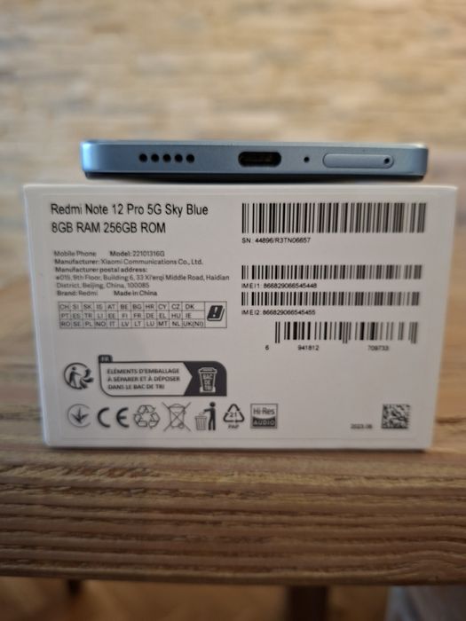 Xiaomi redmi note 12 pro 5G 256GB