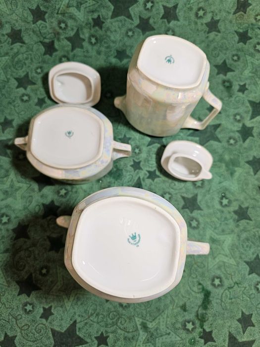 Фин порцеланов  сервиз кафе/чай от Чехословакия