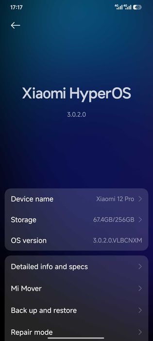 Xiaomi 12pro 8/256 ideal
