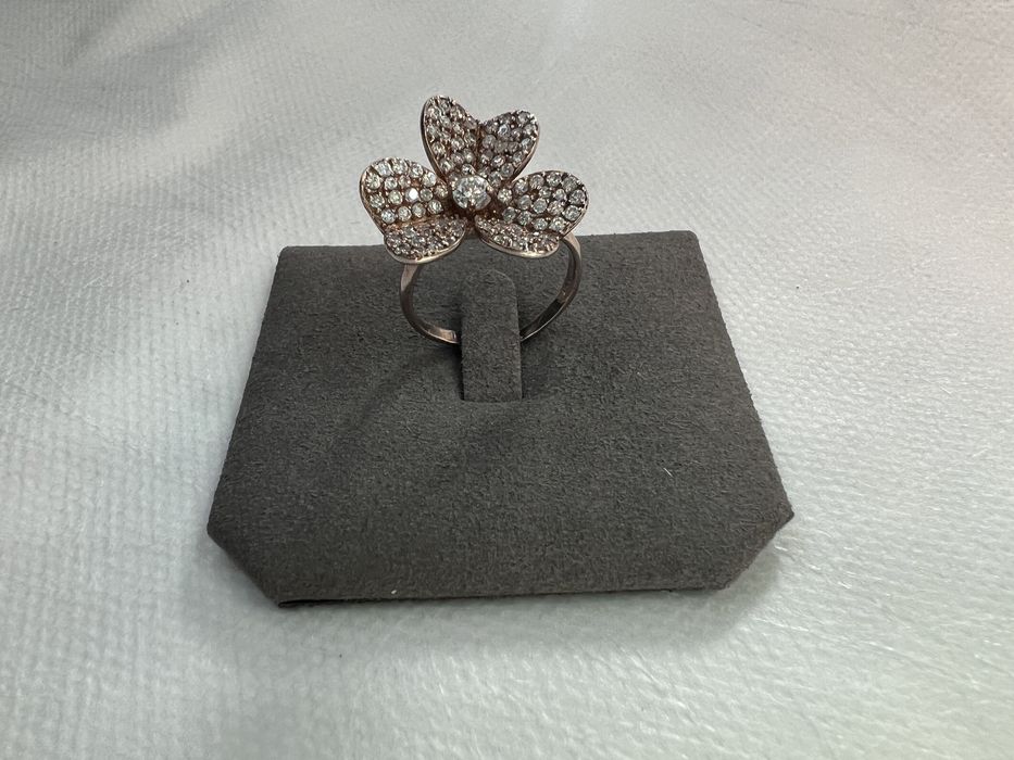 Inel argint cubic zirconia