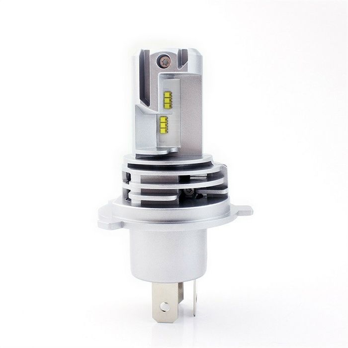 Două Becuri Led Zes H4-Hb2-9003 (două faze ) 55W/12000Lm/6500K