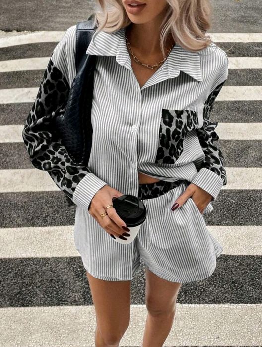 Нов летен дамски комплект размер S/XS