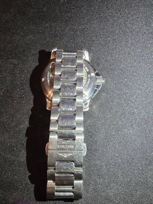Longines Conquest Chronograph • с бриллиантами (оригинал)