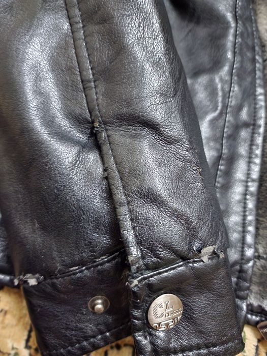 Мужчские кожаные куртку