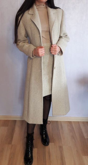 Palton damă, 80% lână