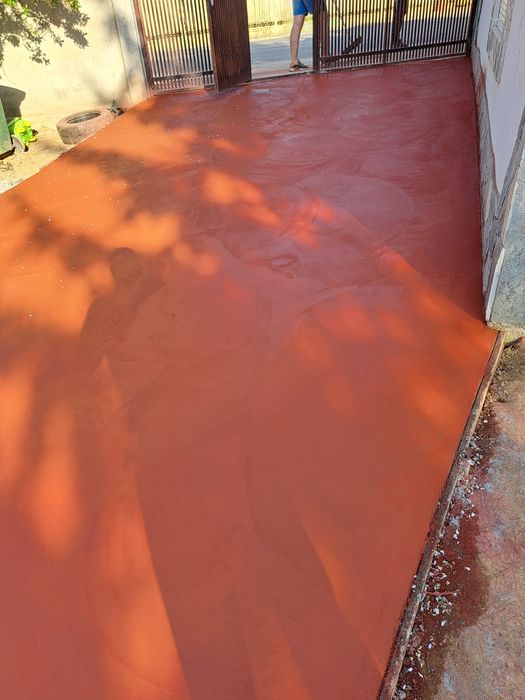 Beton elicopterizat si amprentat