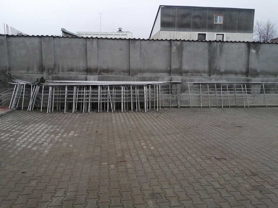 Balustrada de inox - demontata