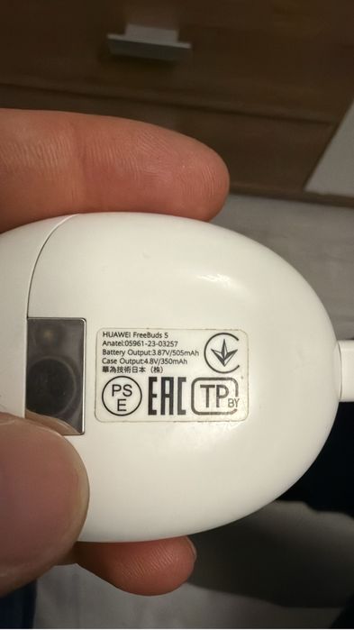 Casti wireless Huawei FreeBuds 5, Ceramic White