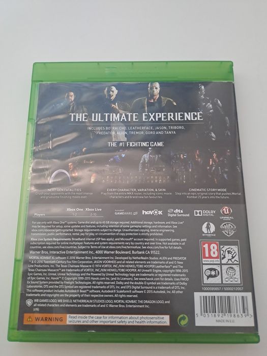 Joc xbox one Mortal Kombat X