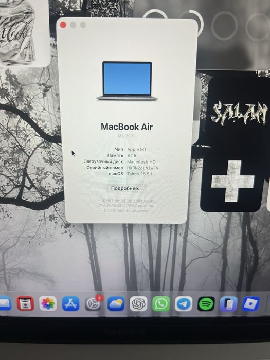 MacBook Air m1 256gb
