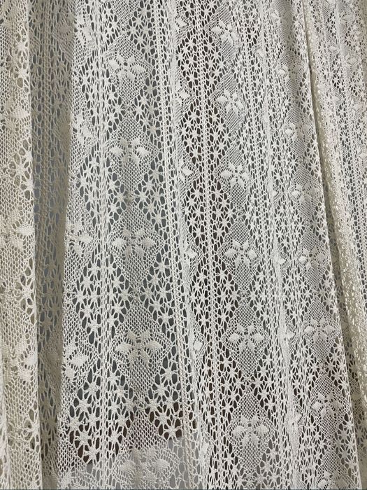 Шторы вязаные ажурные