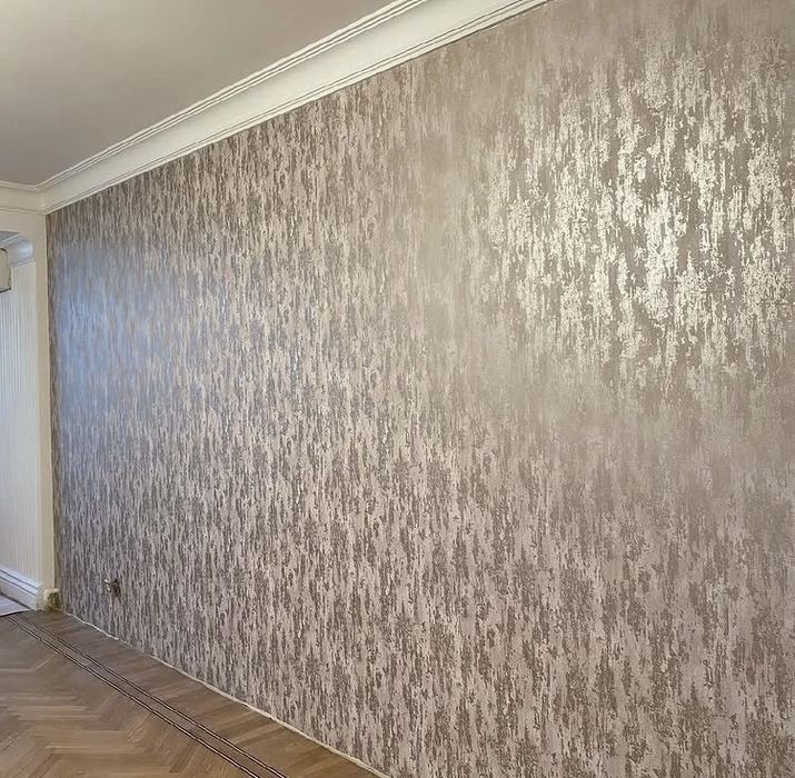 Поклейка обоев