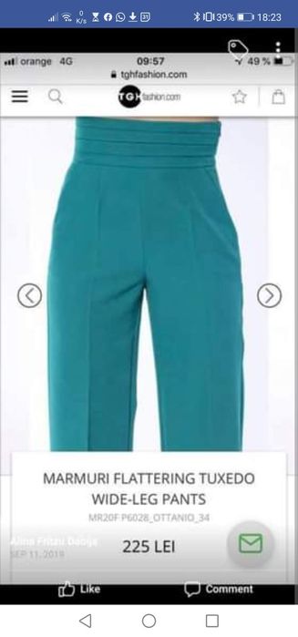 Pantaloni TGH, marime S