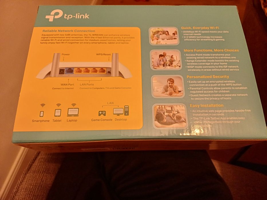 Router wireless/ amplificator de semnal Tp-link