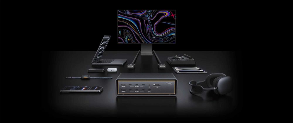 Vand Statie de Andocare (Docking Station) pentru Apple Mac - Ivanky FusionDock Ultra (Thunderbolt 5)