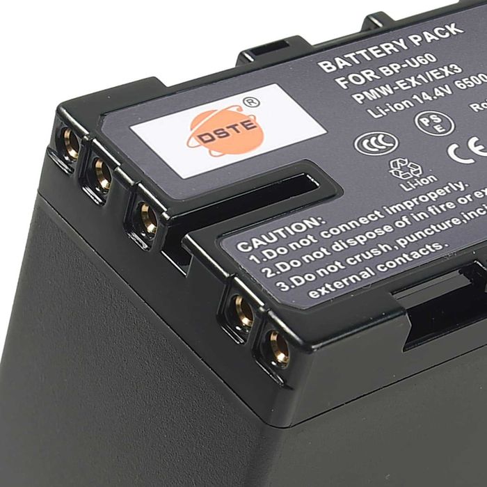 DSTE пълно кодирана литиево-йонна батерия за камери Sony