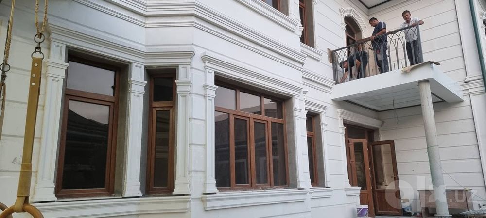Фибробетон фасадный декор