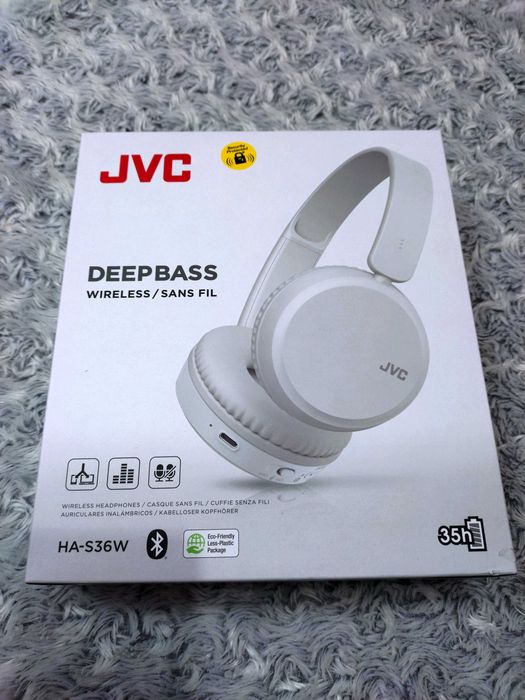 JVC Аудио слушалки HA-S36W,Бял