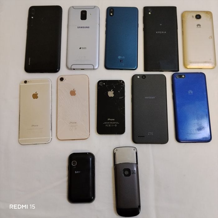 Lot 12telefoane+tableta samsung pentru piese