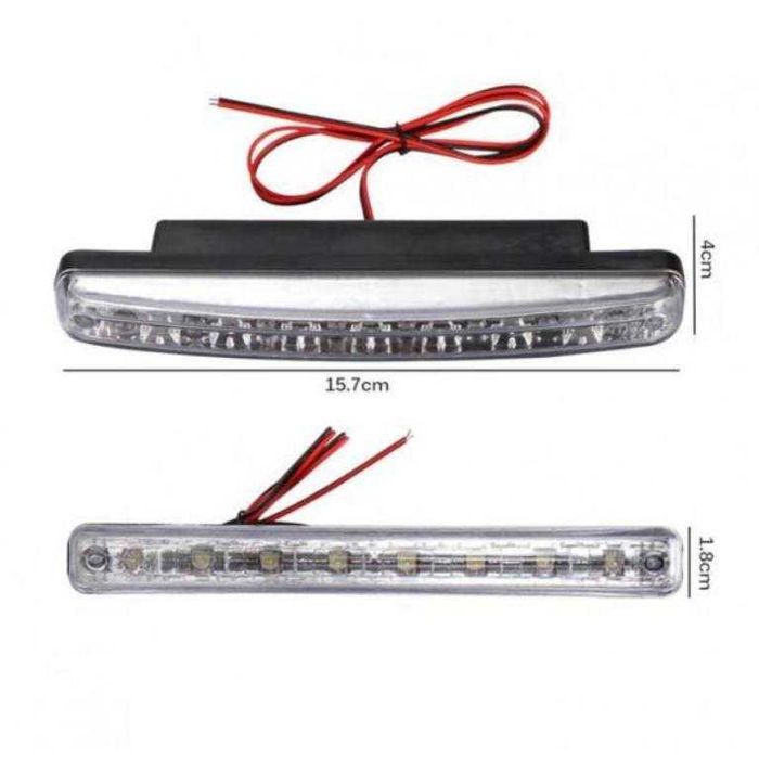 Комплект LED Дневни светлини с 8 диода.