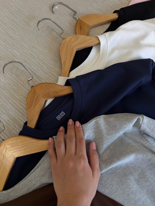 Лонгсливы uniqlo оверсайз все цвета!!!