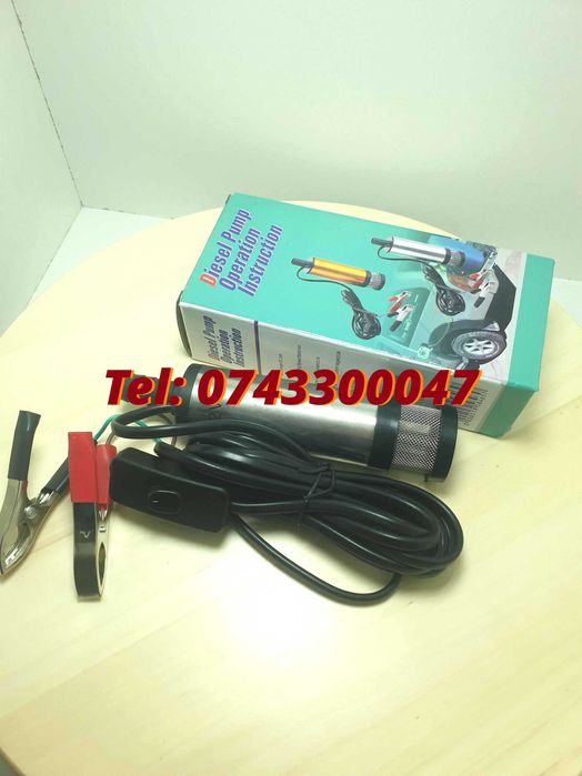 Oferta Pompa 12V Submersibila 12V, 12 L/min, 38Mm, Mutare Combus