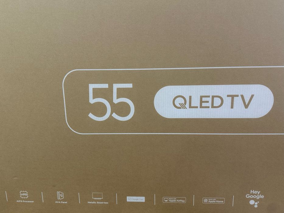 Телевизор TCL 55 T6D QLED 2026 GoogleTv новый модель Доставка Прошивка