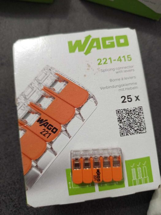 wago cu 5 poli pentru conectari profi