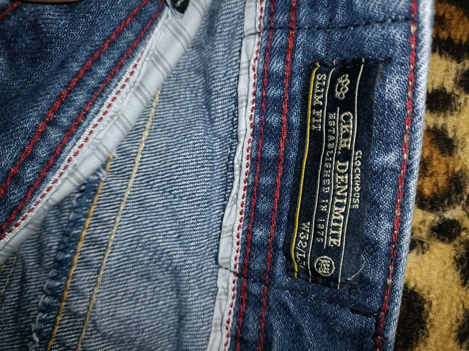 Blugi slim fit bărbați 32/34