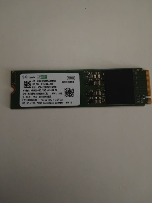 Ssd 258 gb stare buna